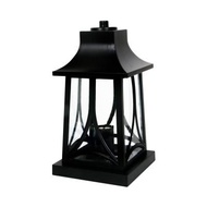 "ลดล้างสต๊อก"โคมไฟหัวเสาภายนอก (1xE27) LUZINO FOURSQUARE MAN รุ่น 0314-PF-B(BK) ขนาด 16.5 x 16.5 x 3