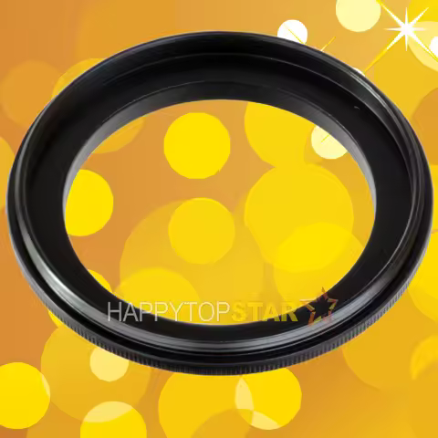 M52 (52mm 0.75mm thread pitch) to T2 (42mm 0.75mm thread pitch) T2-M52 mm Male to Male Coupling Ring