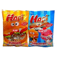 【63g】HAPI BUGER/ASSORTED GUMMY MONSTER CANDY