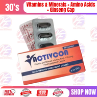 ACTIVCON Multivitamins Amino Acid Mineral Ginseng Generic Pharmaton Rogin E