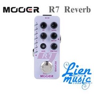 『立恩樂器』效果器專賣 / MOOER R7 Reverb 單顆 空間 效果器 MREG-M705 / 加贈短導PICK
