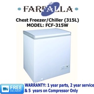 FARFALLA - 315L Chest Freezer/Chiller, FCF-315W