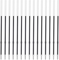 4.53 Inch Retractable Ballpoint Pen Refills, 1 mm Medium Tip Ink Pen Refills for Click Pens (Length 