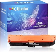 CULATER 658A Remanufactured Toner Cartridge Replacement for W2000A Black Toner Cartridges for HP Col