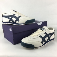 Onisuka Tiger Mexico 66 Cream Navy Red Synthetic Shoes - Men's Sneakers Premium Flat Shoes