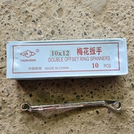 10x12 mm Fukung I Shiny Ring spanner / 10x12 Fukung Ring spanner
