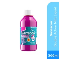 GAVISCON Double Action Liquid Antacid 300ml - Fast Relief from Heartburn & Indigestion 缓解胃灼热, 消化不良 E