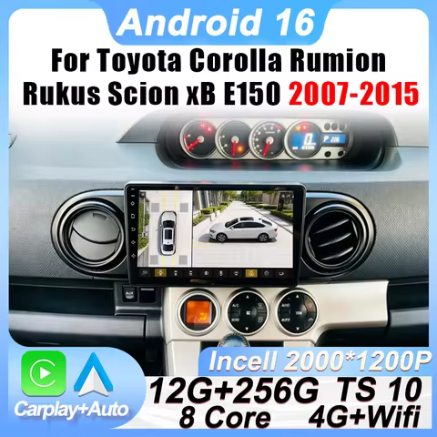 Android For Toyota Corolla Rumion Rukus Scion xB E150 2007-2015 Wireless Carplay Android Auto Autora