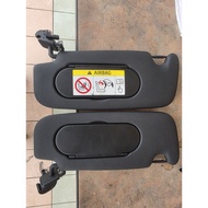 sunvisor mini cooper s f56 f55 black