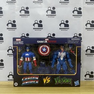 Hasbro MVL LEGENDS FALL ANV 2 Capcom Captain America + Venom