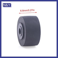 N&Y   1Pc 13.5x8x6.8x2mm Rubber Pinch Roller Belt Wheel For Tape Recorder De Cassette Movement Radio