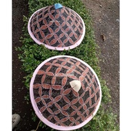 (COD) Topi Caping Motif Batik Kawung Yogyakarta / Caping Petani Lukis Batik