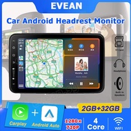 EVEAN Android Car Headrest Monitor 10inch 2G+32G Touch Screen Car Rear Seat