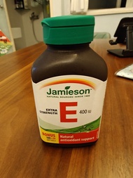 Jamieson Extra Strength Vitamin E 400 IU Natural Antioxidant Support