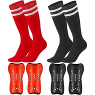 Kids Soccer Shin Guards, Soccer Socks Kids 6-8, Protective Soccer Equipment for 3-5, 6-10Y Boys Girl