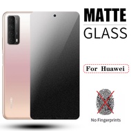 Matte Tempered Glass Huawei Y7a Y7p Y6p Y8p Y9 Prime Y7 Y6 Pro 2019
