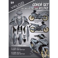 COVERSET Y15 V1 & V2 SNIPER NARDO GREY VELOZI