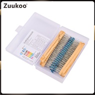 1K 10K 100K 1/4W Metal Film Resistor Kit Set Package Accuracy 1% 10R~1M Set of Resistors Electron Ki