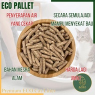Agro Eco Pallet Bedding Wood Pallet NaturalBedding Pine Wood Pallet Cat Litter Pasir Kucing Kayu Kuc