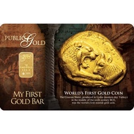 PUBLIC GOLD BULLION BAR PG 1g (Emas 999.9) - My First Gold