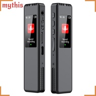 [MYTHIS] Digital Voice Recorder Pen, Portable 1536Kbps Recording MP3 Player, Max Support 128GB Card 