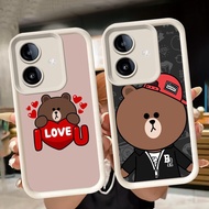 Soft Casing for OPPO A5 A79 A3X A3 A5i Pro A5X 5G White Q9 Brown Bears