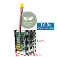 แบตเตอรี่แพ็ค (Li-ion Battery Pack)12.6V/16.8V/21V พร้อมใช้งาน ความจุ 6000mAh/6Ah แบตเตอรี่ D.I.Y
