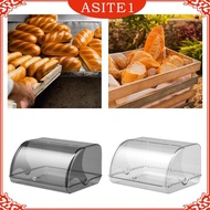 [Asite] Bread Storage, Bread Holder, Roll-top Bread Bin, Bread Holder, Container, Counter Storage, B