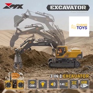 Change The Head Under The 14-Channel Remote Control Excavator Hydraulic System 2.4G 1:20 Alloy Mater