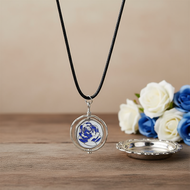 Gamer Gifts: Arcane Rotating Charm Chain Pendant Necklace