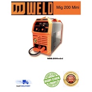 WELD MIG 200 mini Inverter MIG CO2 / Gas or Gasless Welding Machine Set ( I-Weld I-Weld MIG200mini )