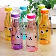 kettle/Rilakkuma relaxed bear travel convenient portable plastic 0.55L 550ML water tea drink soda bo