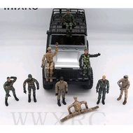 3.75" Action Figure Scale Garage Driver Doll for RC Car  MN WPL JJRC