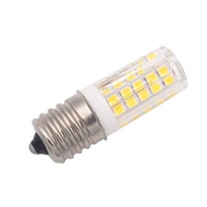 LED Bulb Illuminator E17 for Microwave 6W AC 110220V 2835 SMD Ceramic Equivalent 60W Incandescent Cerami WarmCold White 10PACK