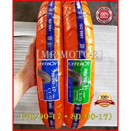 Tayar Tyre Maxxis Diamond Tubeless 70/90-17 & 80/90-17 (2pcs) CT-72 CITIBOY