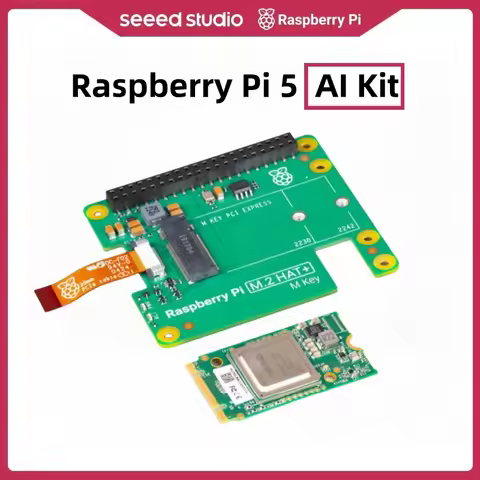 Raspberry Pi 5 AI Kit, 26 TOPS 13 TOPS, Hailo AI Acceleration Module, Raspberry Pi M.2 HAT , 13Tops 