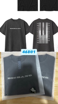 現貨 Bigbang 周邊 charcoal tee