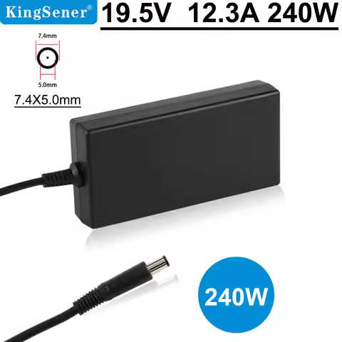 KingSener 19.5V 12.3A 240W Laptop Charger For DELL Alienware 13 15 17 R1 R2 R3 R4 Serie,For DELL Ali