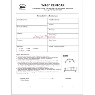 Vehicle Rental Notes Rental Note/s Custom Rental Note/s