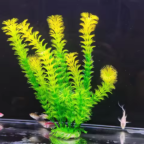 28cm Artificial Aquarium Decor Plants Water Weeds Decoration Accessories Ornament Aquatic Plant Fish