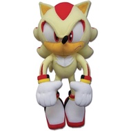 JIL- GE Animation Great Eastern GE52631 Sonic The Hedgehog Super Shadow Stuffed Plush, 12"