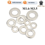 [QM1] 304 Stainless Steel Flat Washer Carbon Steel Flat Washer Metal Flat Washer Meson Screw Washer 