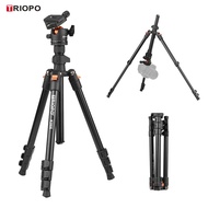 [LIS1] TRIOPO K268 Portable Photography Tripod Stand Aluminum Alloy 360°Panorama Ball Head 162cm/63.