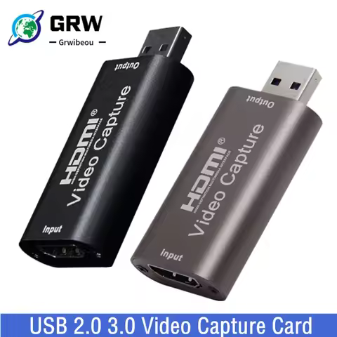 4K USB 3.0 Video Capture Card 1080P USB 2.0 HDMI Game Grabber Box For PS4 DVD Camera PC Recording Pl