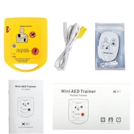 Mini AED Trainer, XFT Portable AED Training Kit Essentials AED Training Device in English for Defibr