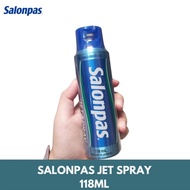 Hisamitsu Air Salonpas Jet Spray 118 ml. ของแท้จากญี่ปุ่น สเปรย์ฉีดแล้วจะรู้สึกเย็น บรรเทาอาการปวด ก