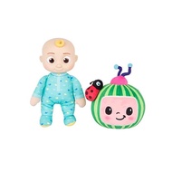 CoComelon 8 Inch JJ &amp; Melon Plush 2-Pack (1-3 Years) - Officially Licensed Soft &amp; Squishy Plush