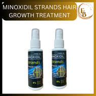 Minoxidil Strands 6% Minoxidil Topical Solution (60ml per bottle) Hair Grower beard Grower