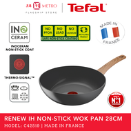 Tefal Renew IH Non-Stick Wok Pan 28cm C42519