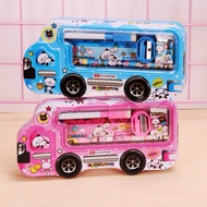 Kids Stationary Started Kit For School Metalic Pencil Case Stationary Tools Birthday gift